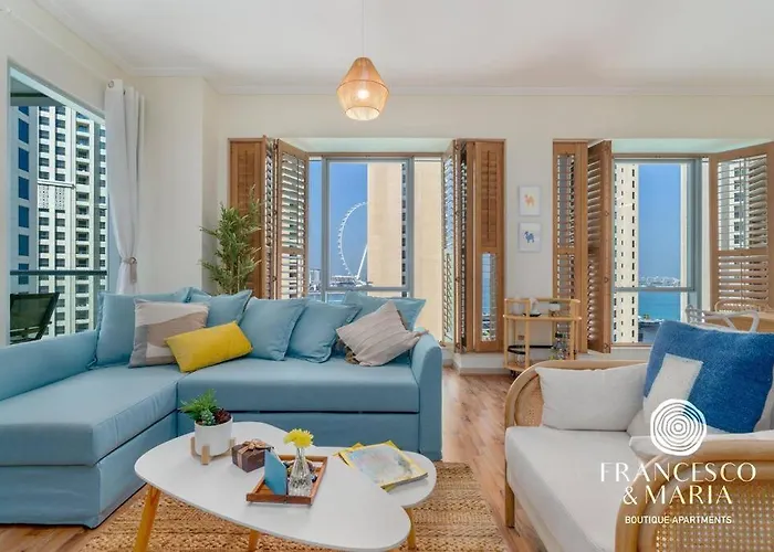 Boutique Apartment Sea Views - Dubai Marina