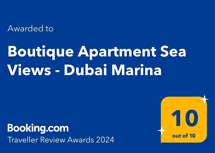 Boutique Apartment Sea Views - Dubai Marina
